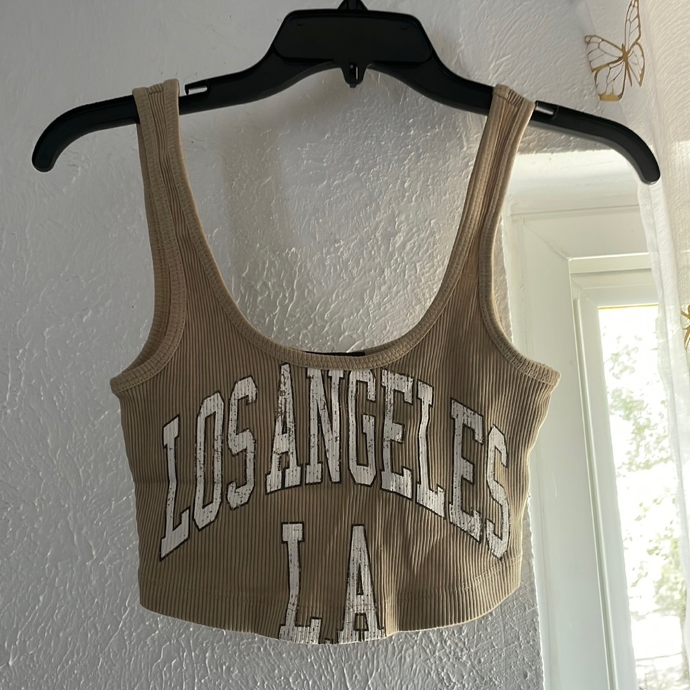 Forever 21 “Los Angeles LA” crop top